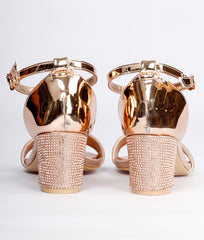 Women Champagne Wedding Sandals