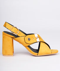 Women Yellow Urban Sandals
