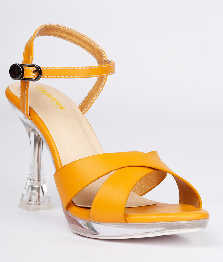 Women Yellow Urban Sandals