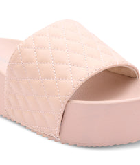 Women Pink Casual Sliders