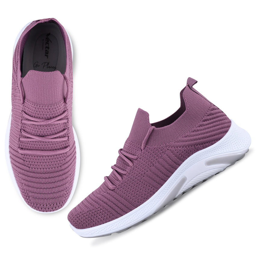 Women Purple Casual Sneakers
