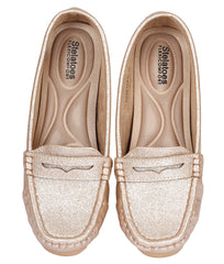 Women Champagne Party Loafers