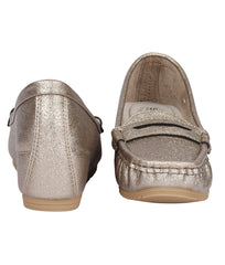 Women Grey Party Loafers