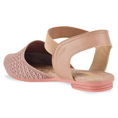 Women S.Pink Casual Mules