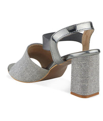 Women Grey Party Sandals