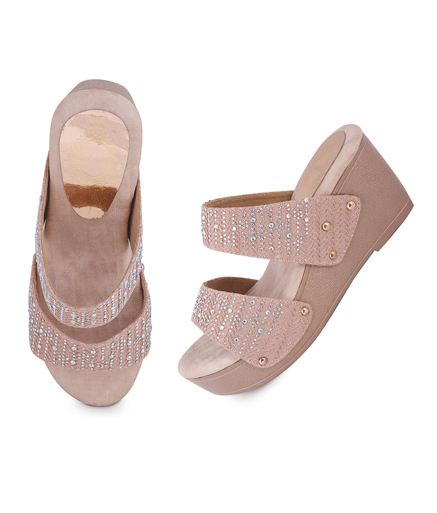 Women Pink Party Sandals