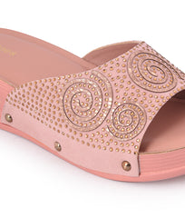 Women Pink Party Sandals