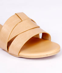 Women Beige Casual Slip on