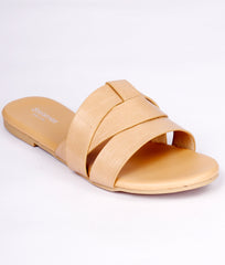 Women Beige Casual Slip on