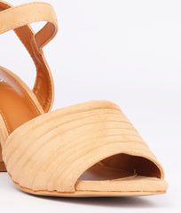 Women Beige Casual Sandals