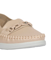 Women Beige Casual Slip on