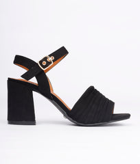 Women Black Casual Sandals