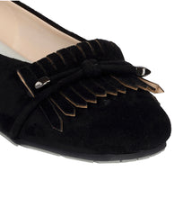 Women Black Casual Ballerinas