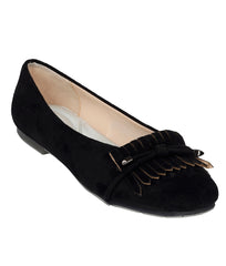 Women Black Casual Ballerinas