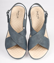 Women Blue Formal/Work Sandals