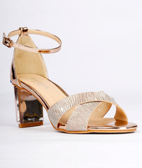 Women Champagne Party Sandals