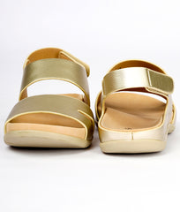 Women Gold Casual Sandals