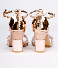 Women Gold Party Sandals