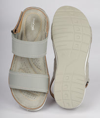 Women Grey Casual Sandals