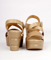 Women Khaki Casual Sandals