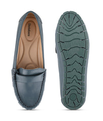 Women Mossgreen Urban Comfort Loafers