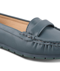 Women Mossgreen Urban Comfort Loafers