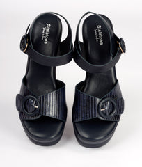 Women Navy Casual Sandals