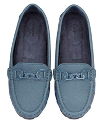 Women Navy Casual Loafers