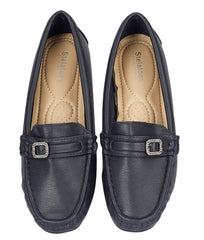 Women Navy Casual Loafers