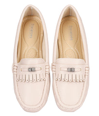 Women Nude Casual Loafers