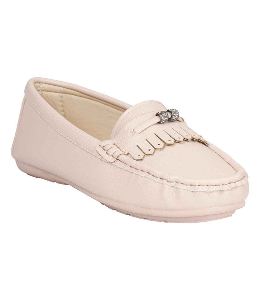 Women Nude Casual Loafers