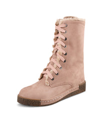 Women Pink Casual Snow Boots