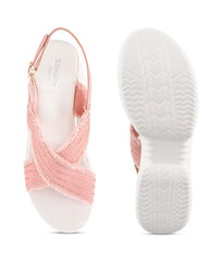Women Pink Urban Sandals