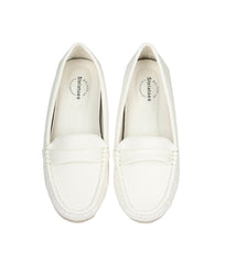 Women White Formal/Work Loafers